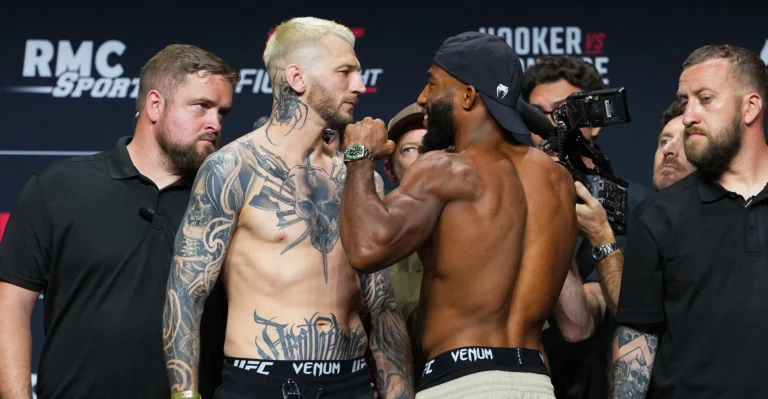 Hooker Parnasse Jadi Duel Utama di UFC Paris, Diselenggarakan di Accor Arena